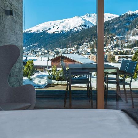 Luxury Panorama Apartment With Alpengold Spa Access Davos Eksteriør billede