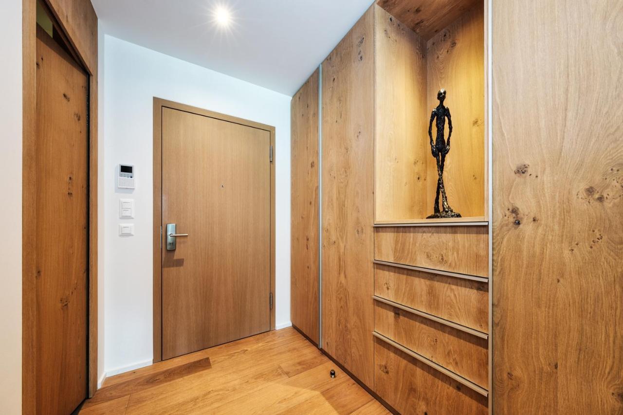 Luxury Panorama Apartment With Alpengold Spa Access Davos Eksteriør billede